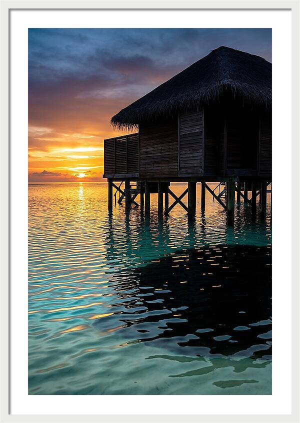 Tranquil Dusk Overwater Retreat