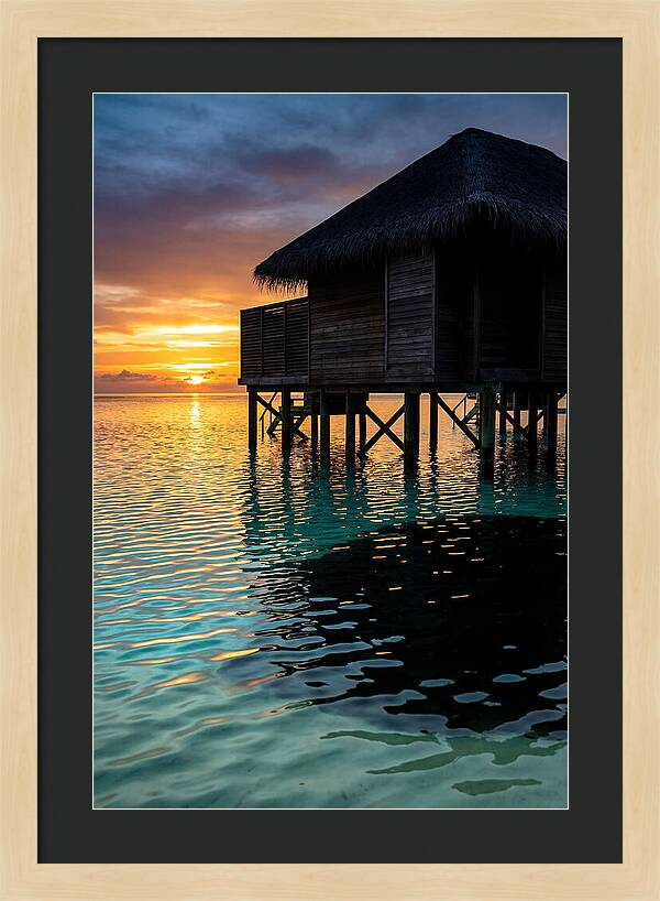 Tranquil Dusk Overwater Retreat