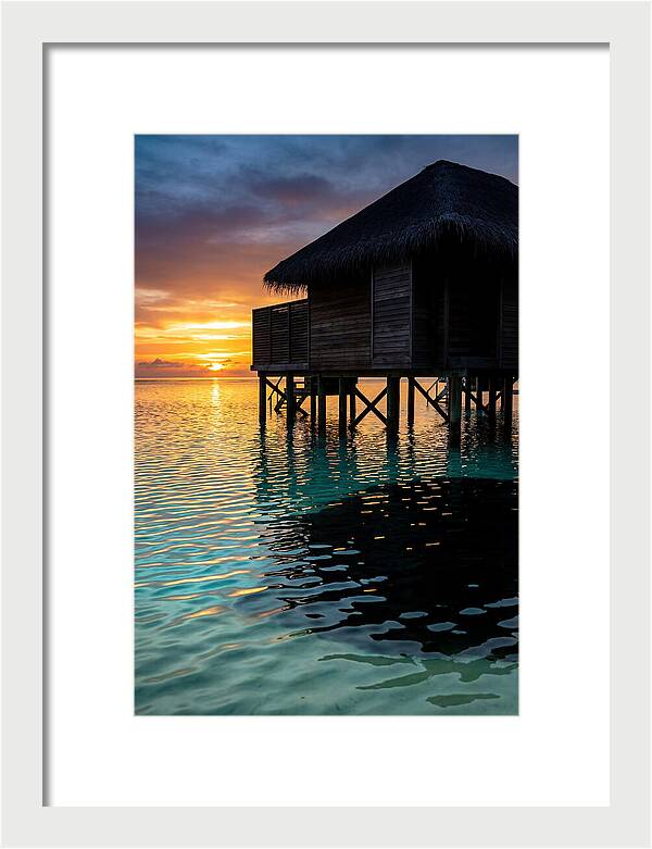 Tranquil Dusk Overwater Retreat