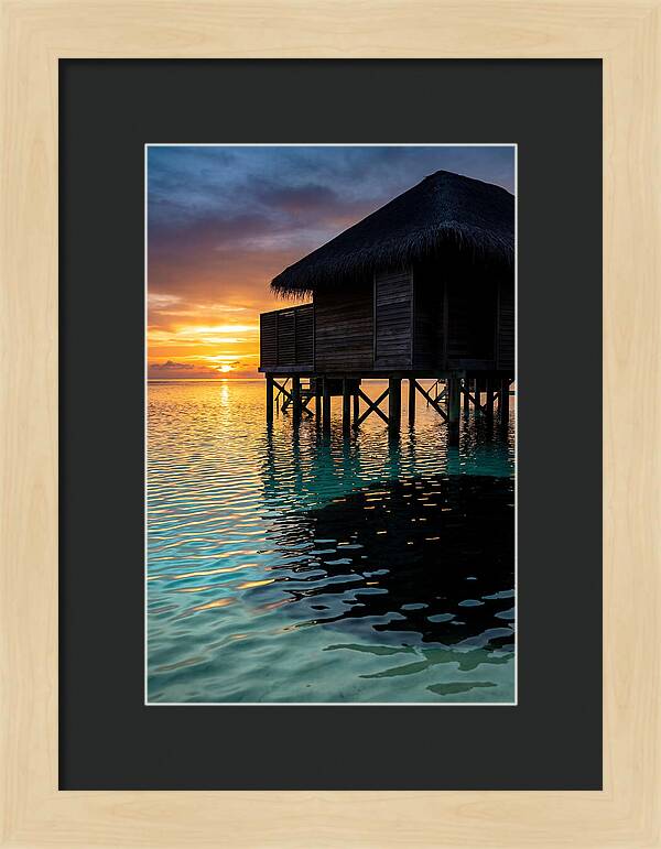 Tranquil Dusk Overwater Retreat