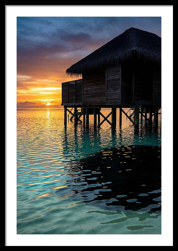 Tranquil Dusk Overwater Retreat
