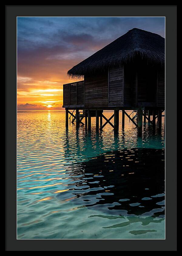 Tranquil Dusk Overwater Retreat