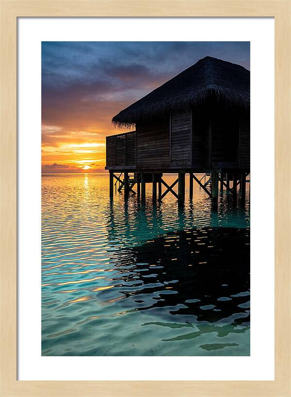 Tranquil Dusk Overwater Retreat