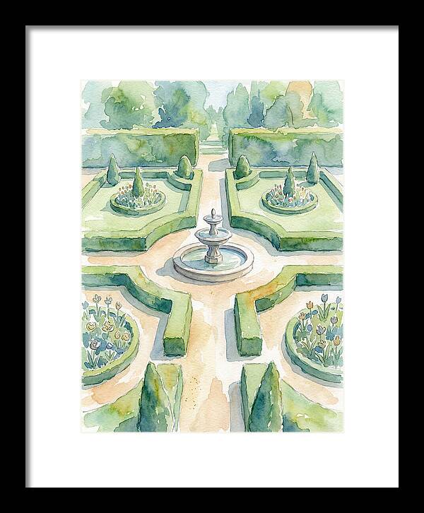 Tranquil Elegance Of A Garden