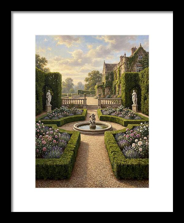 Tranquil Elegance Of The Garden