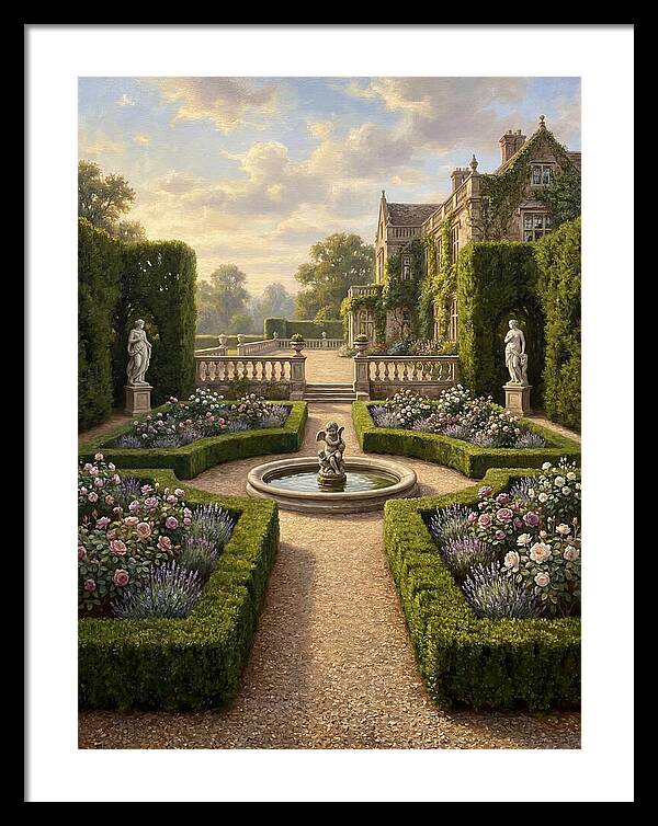 Tranquil Elegance Of The Garden