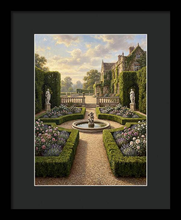 Tranquil Elegance Of The Garden