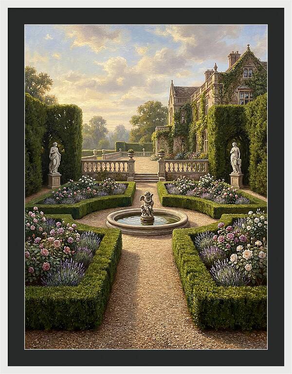 Tranquil Elegance Of The Garden
