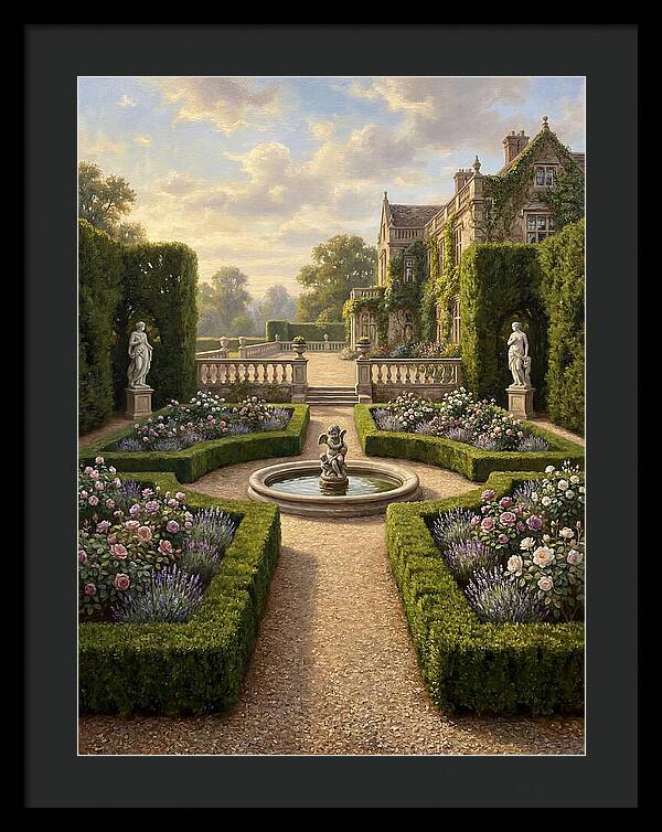 Tranquil Elegance Of The Garden