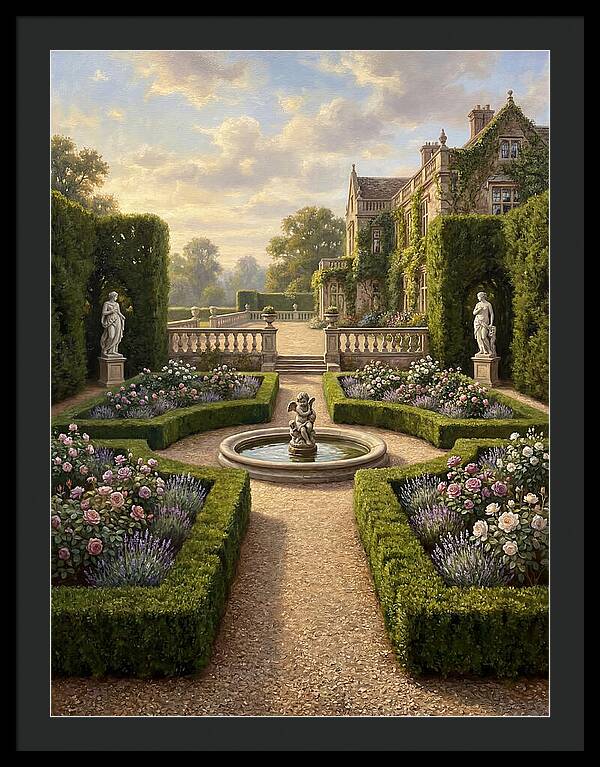 Tranquil Elegance Of The Garden