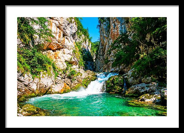 Tranquil Escape At Vintgar Gorge