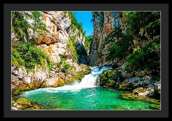 Tranquil Escape At Vintgar Gorge
