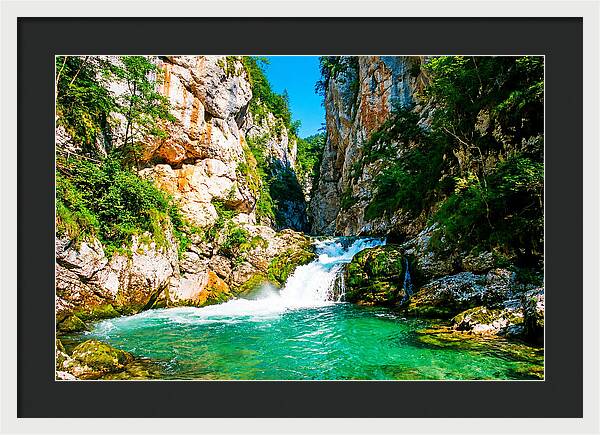 Tranquil Escape At Vintgar Gorge