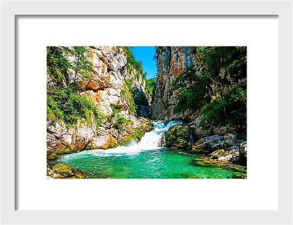 Tranquil Escape At Vintgar Gorge