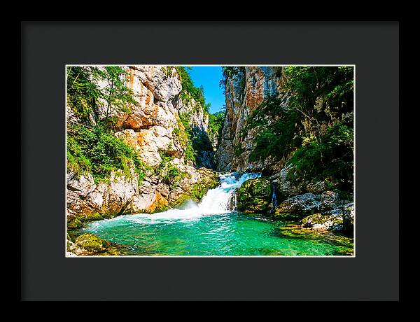 Tranquil Escape At Vintgar Gorge