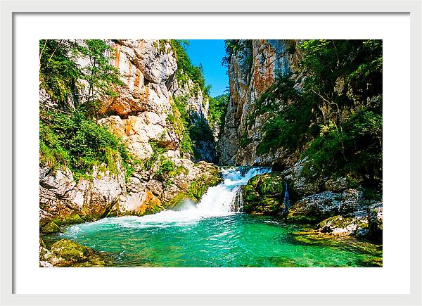 Tranquil Escape At Vintgar Gorge