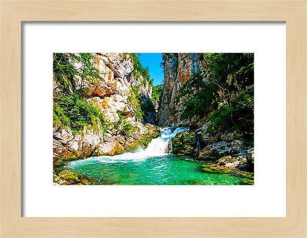 Tranquil Escape At Vintgar Gorge