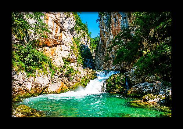 Tranquil Escape At Vintgar Gorge