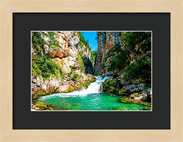 Tranquil Escape At Vintgar Gorge