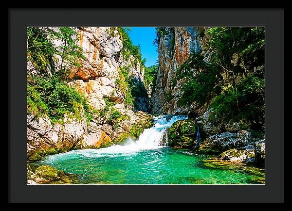 Tranquil Escape At Vintgar Gorge