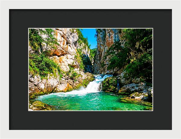 Tranquil Escape At Vintgar Gorge