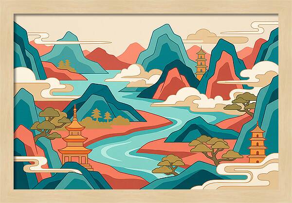 Tranquil Essence Of Chinese Landscapes