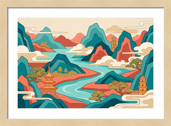Tranquil Essence Of Chinese Landscapes