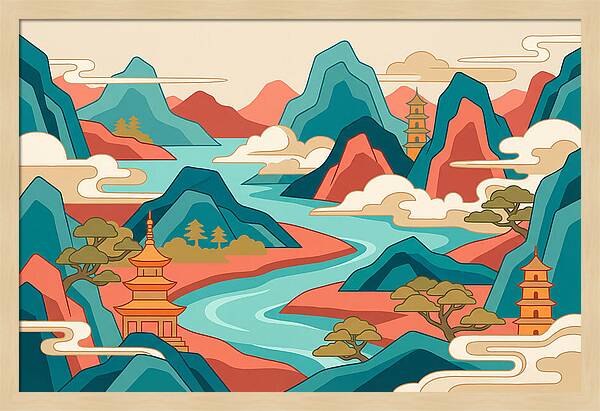 Tranquil Essence Of Chinese Landscapes