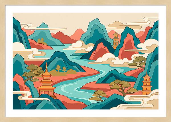 Tranquil Essence Of Chinese Landscapes