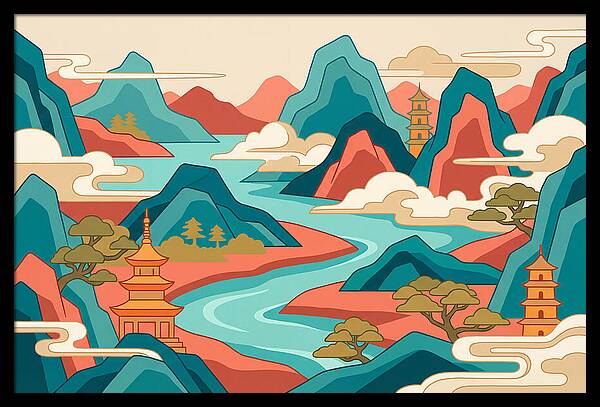 Tranquil Essence Of Chinese Landscapes
