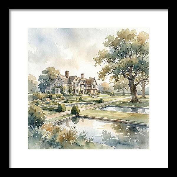 Tranquil Estate Landscape