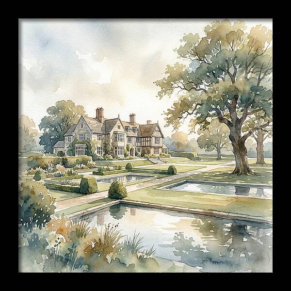 Tranquil Estate Landscape
