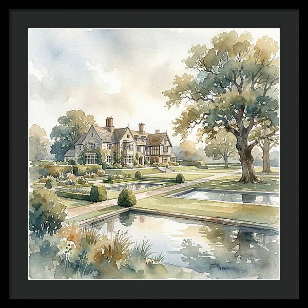 Tranquil Estate Landscape
