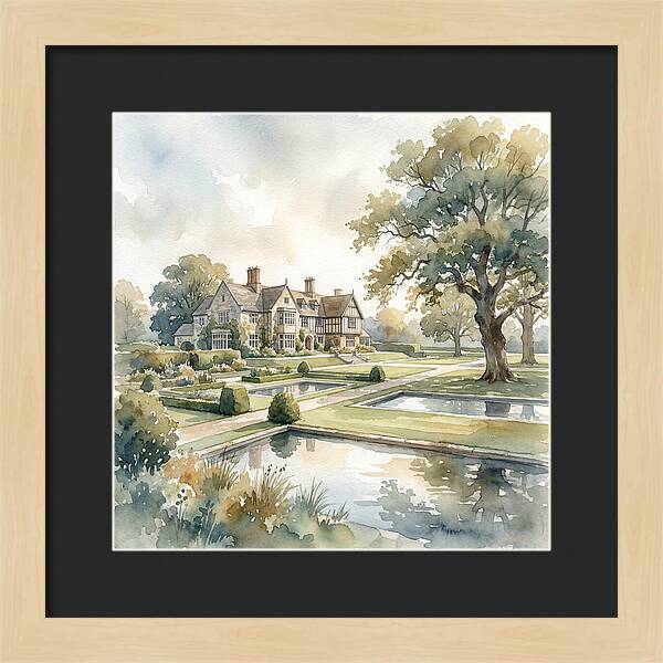 Tranquil Estate Landscape