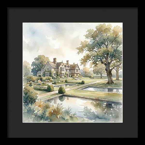 Tranquil Estate Landscape