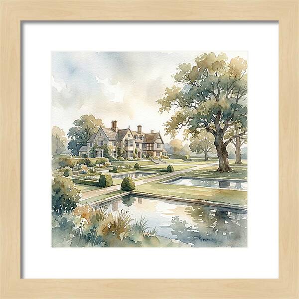 Tranquil Estate Landscape