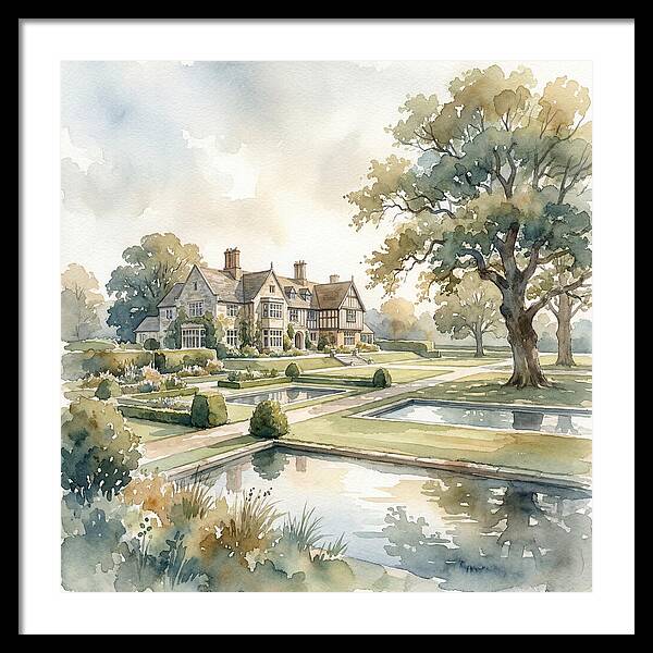 Tranquil Estate Landscape