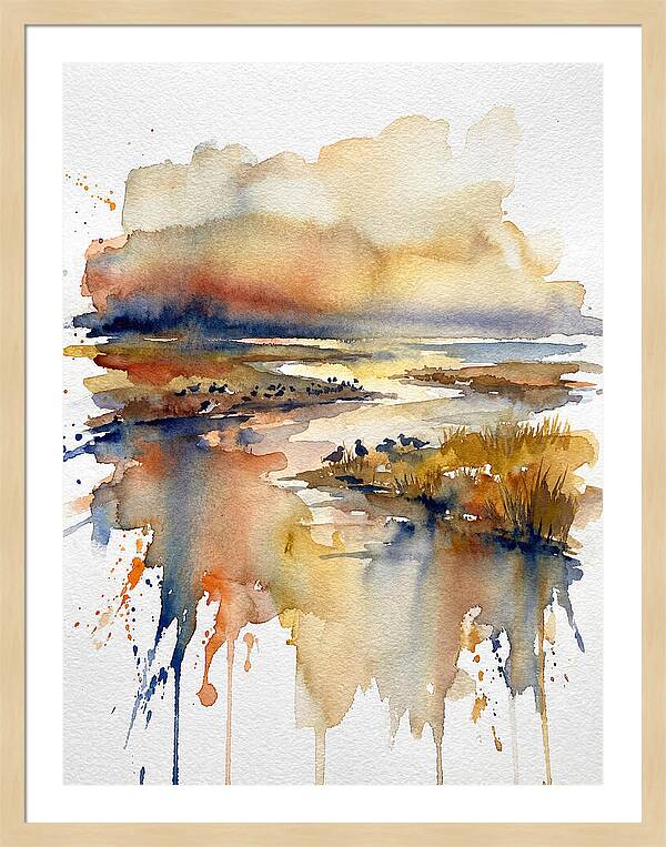 Tranquil Estuary Reflections