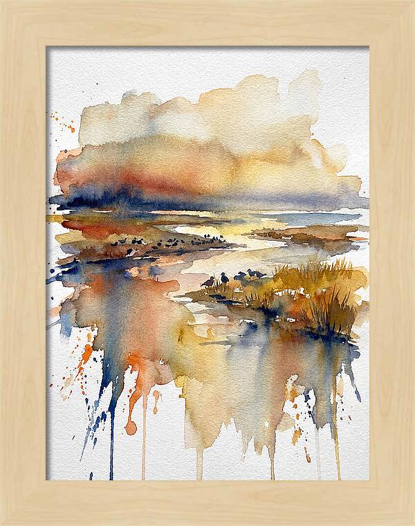 Tranquil Estuary Reflections