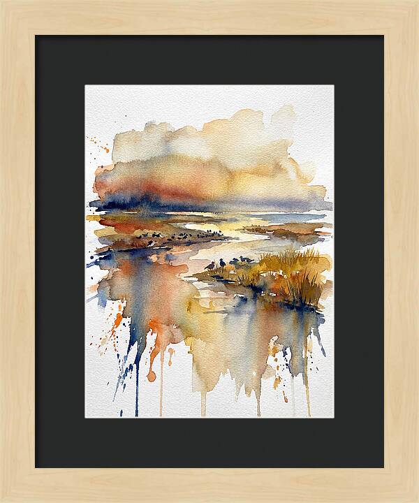 Tranquil Estuary Reflections