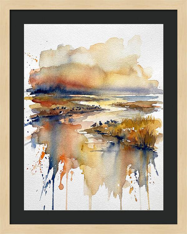 Tranquil Estuary Reflections