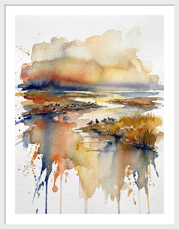 Tranquil Estuary Reflections