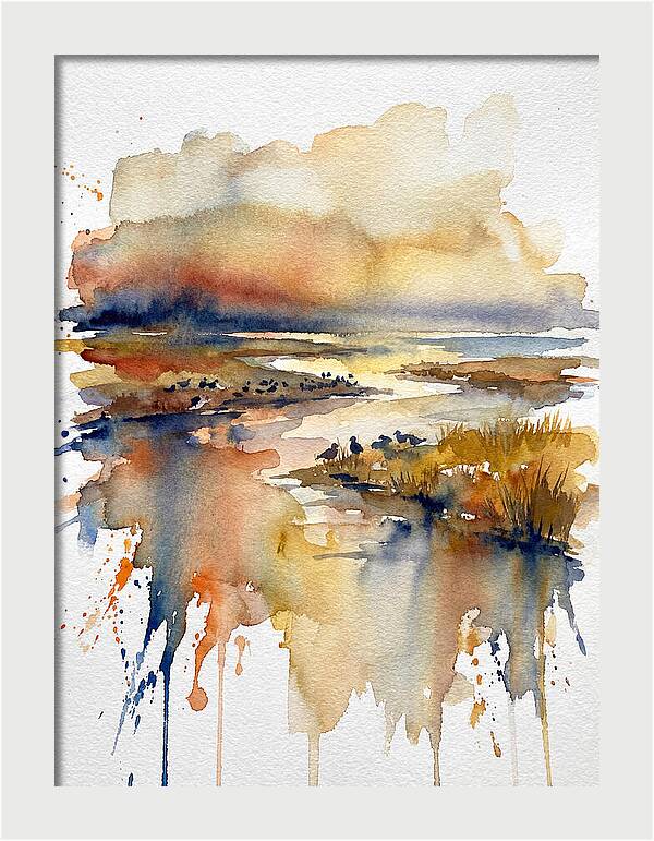 Tranquil Estuary Reflections