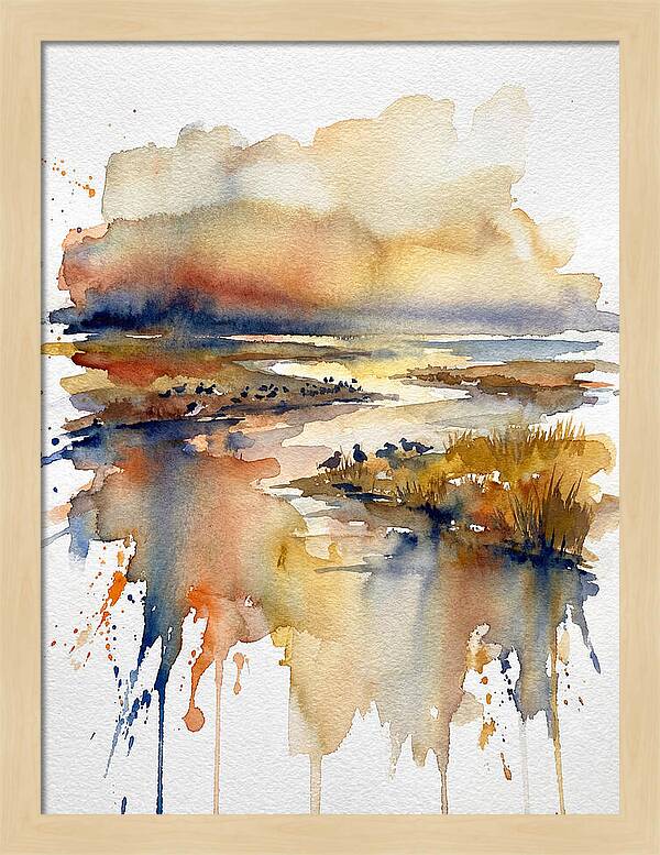 Tranquil Estuary Reflections