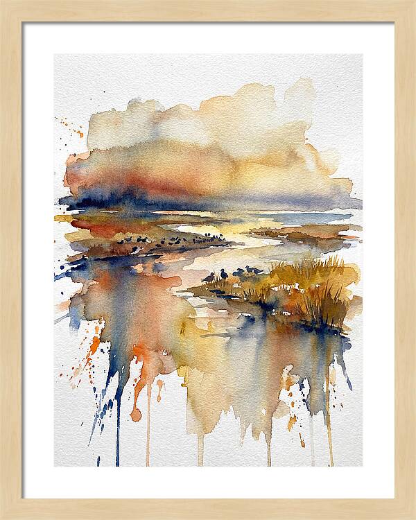 Tranquil Estuary Reflections