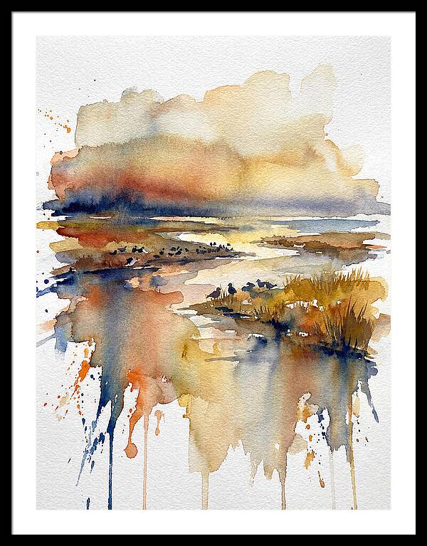 Tranquil Estuary Reflections