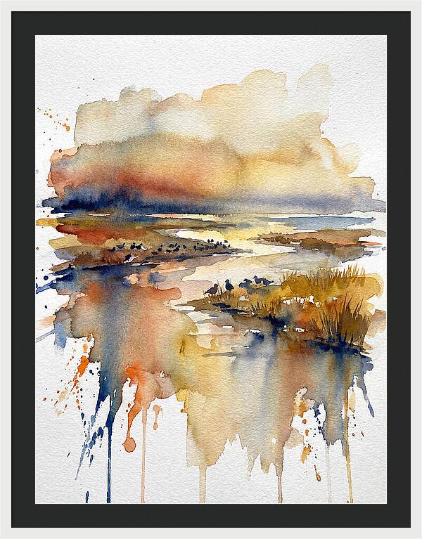 Tranquil Estuary Reflections