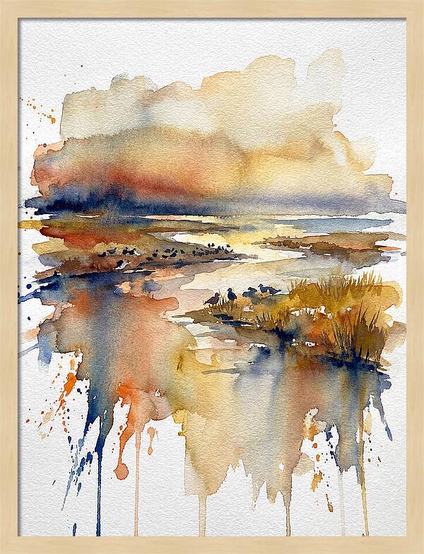 Tranquil Estuary Reflections