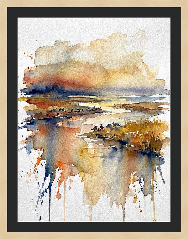 Tranquil Estuary Reflections