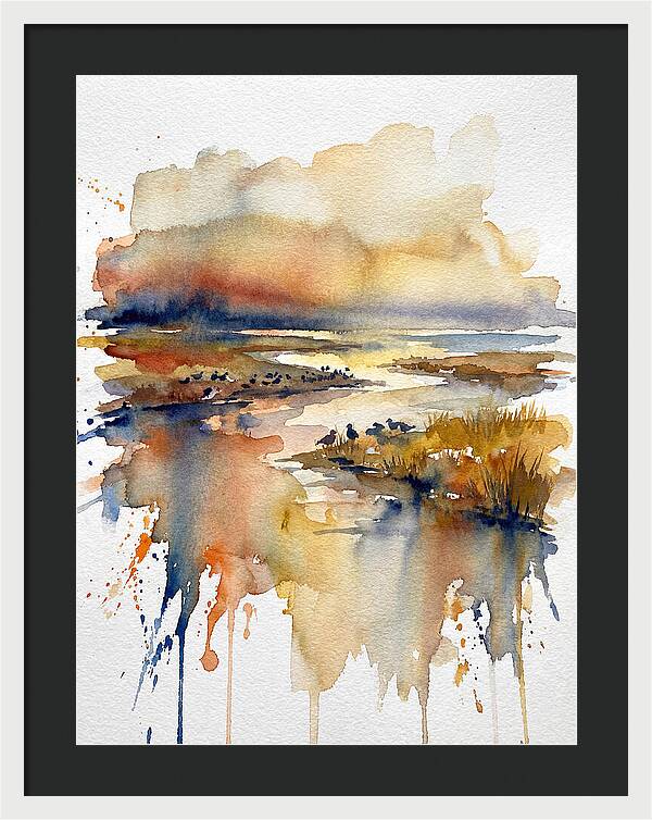 Tranquil Estuary Reflections